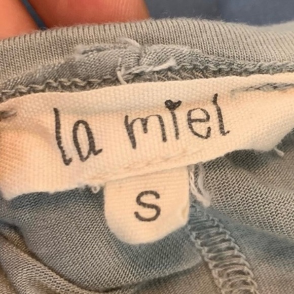 La Miel Gray Tank Top - Picture 6 of 7